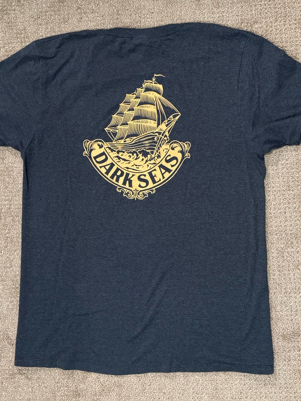 Men's Dark Seas Graphic Crew Neck T‑Shirt